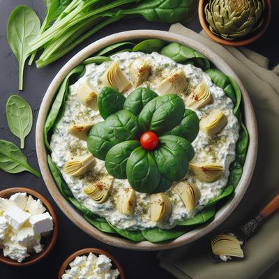 Image of Spinach Artichoke and Feta Dip