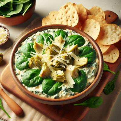 Image of Spinach Artichoke Asiago Dip