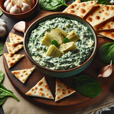 Image of Spinach Artichoke Dip Lower Fat