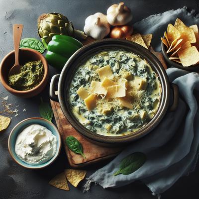 Image of Spinach Artichoke Dip Slow Cooker
