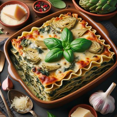 Image of Spinach Artichoke Lasagna