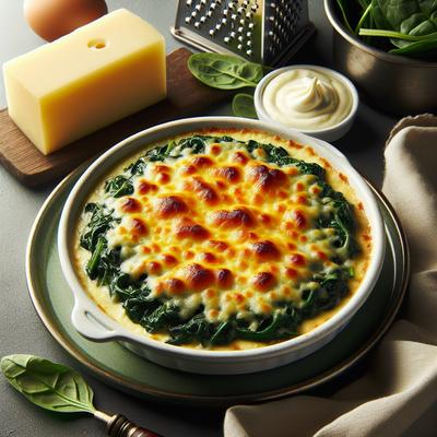 Image of Spinach Au Gratin