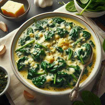 Image of Spinach Au Roquefort