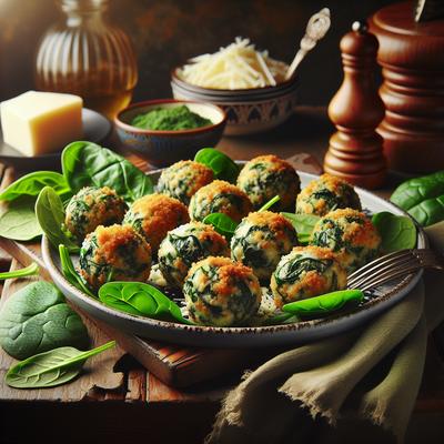 Image of Spinach Balls Hors D Oeuvres