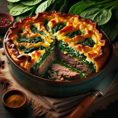 Image of Spinach Beef Bake