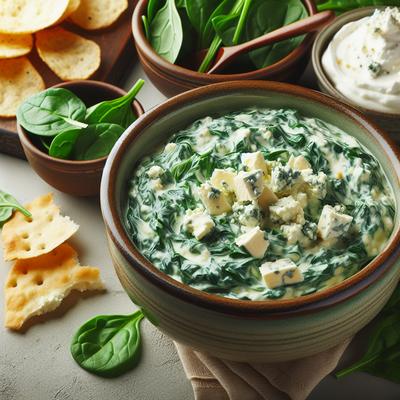 Image of Spinach Bleu Cheese Dip