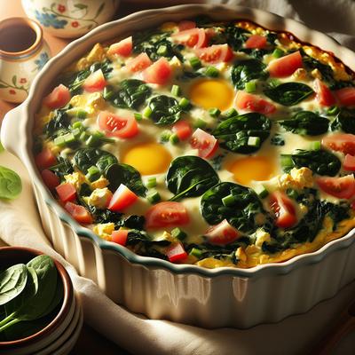 Image of Spinach Breakfast Casserole