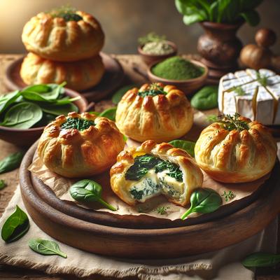 Image of Spinach Brie Puffs