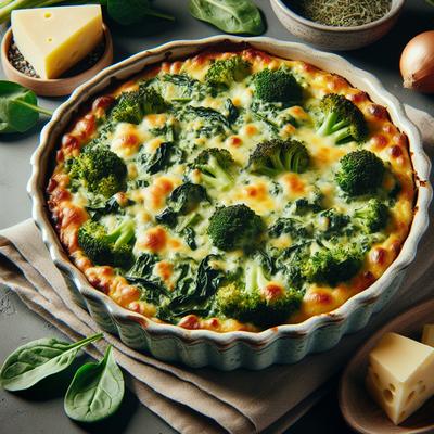 Image of Spinach Broccoli Bake