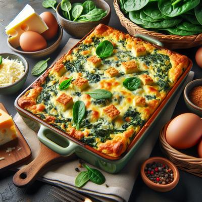 Image of Spinach Brunch Casserole