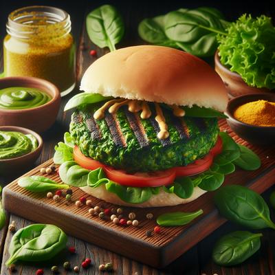 Image of Spinach Burgers