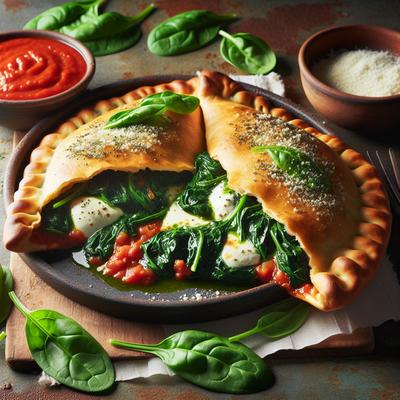 Image of Spinach Calzones
