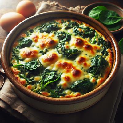 Image of Spinach Cheese Bake