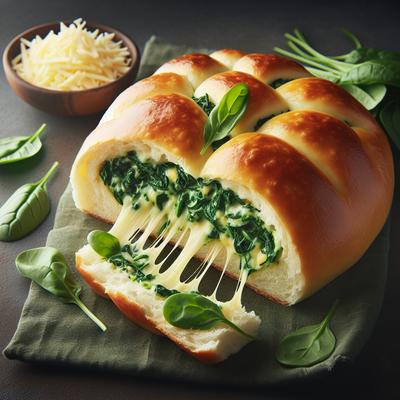 Image of Spinach Cheese Bread