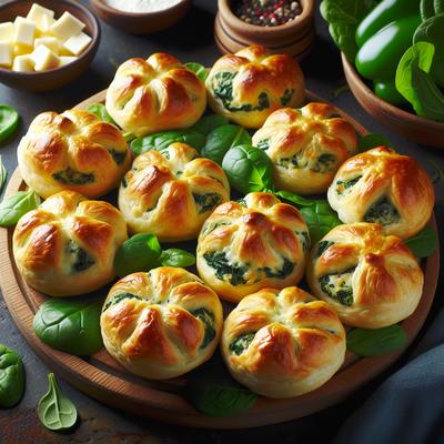 Image of Spinach Cheese Puffies