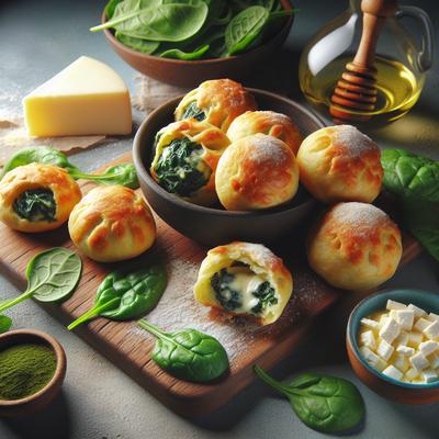 Image of Spinach Cheese Puffs