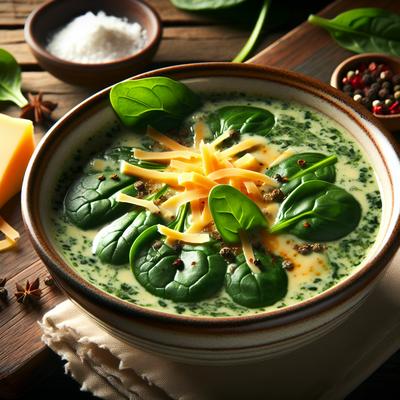 Image of Spinach Cheese Soup