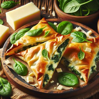 Image of Spinach Cheese Triangles