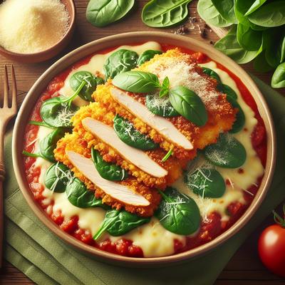 Image of Spinach Chicken Parmesan