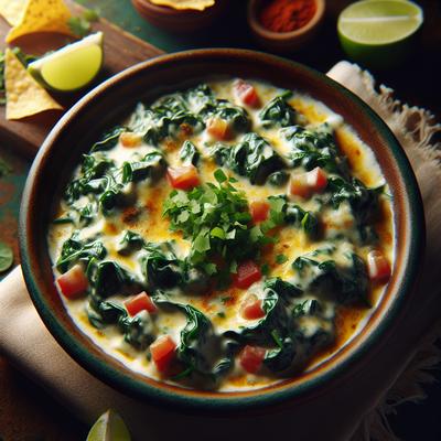 Image of Spinach Con Queso