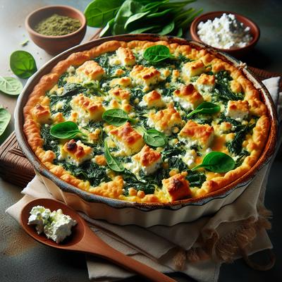 Image of Spinach Cottage Casserole