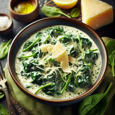 Image of Spinach Creamy Parmesan