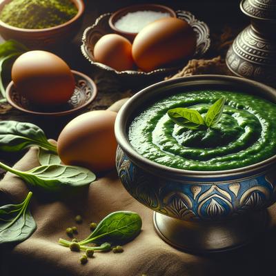 Image of Spinach Custard