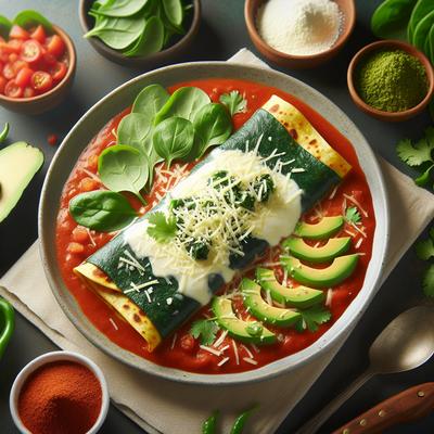 Image of Spinach Enchiladas