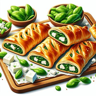 Image of Spinach Feta Batons