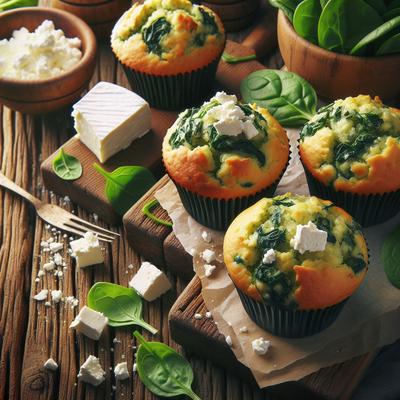 Image of Spinach Feta Muffins