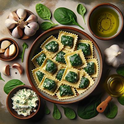 Image of Spinach Filling for Ravioli