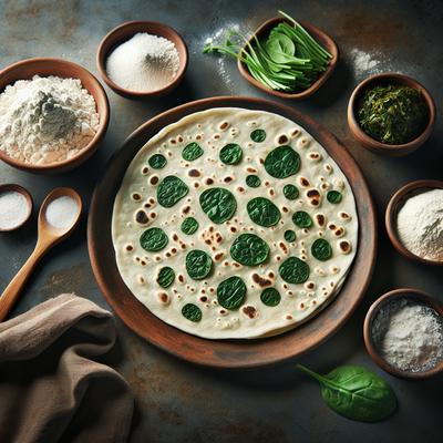 Image of Spinach Flour Tortillas