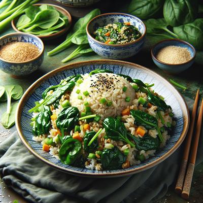 Image of Spinach Fried Rice
