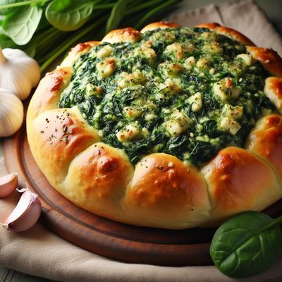 Image of Spinach Garlic Bread