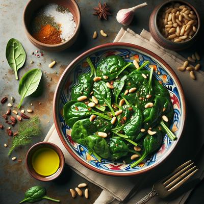 Image of Spinach Garnish