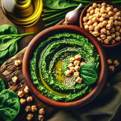 Image of Spinach Hummus Dip