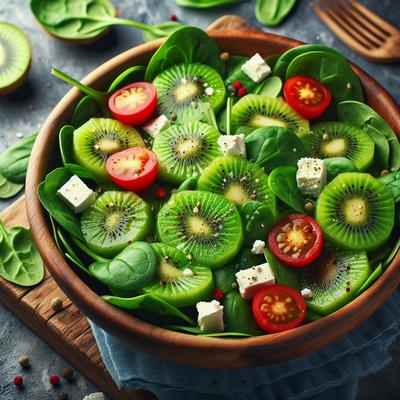 Image of Spinach Kiwi Salad