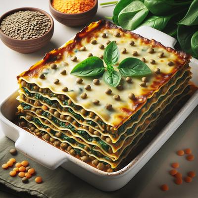 Image of Spinach Lentil Lasagna