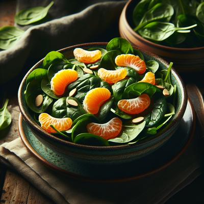 Image of Spinach Mandarin Salad