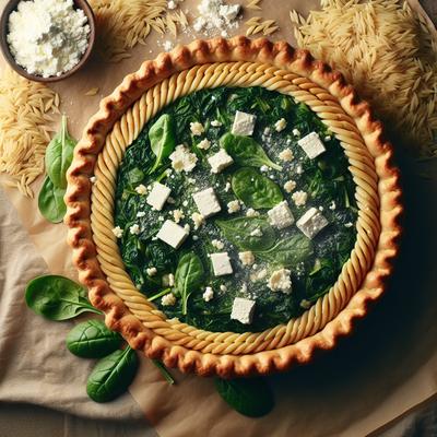 Image of Spinach Orzo Pie