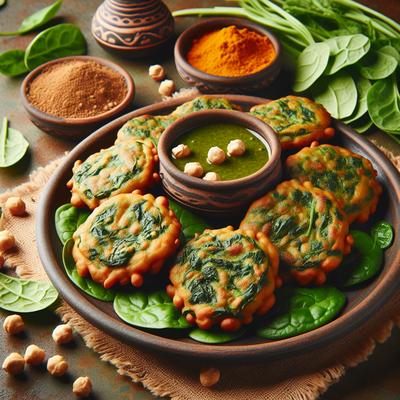 Image of Spinach Pakoras