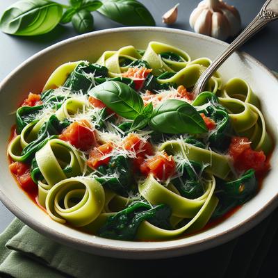 Image of Spinach Pappardelle