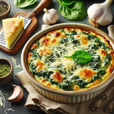 Image of Spinach Parmesan Casserole