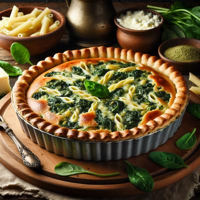 Image of Spinach Pasta Pie