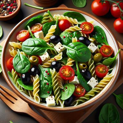 Image of Spinach Pasta Salad