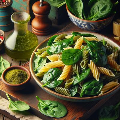 Image of Spinach Pasta Salad Taste of Home