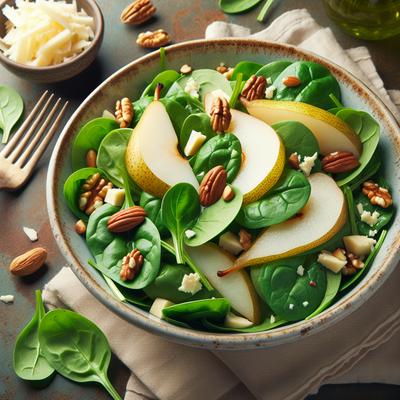 Image of Spinach Pear Salad