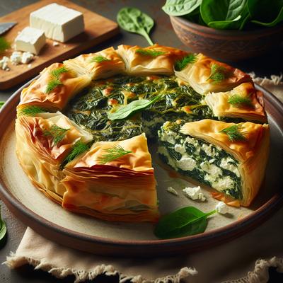 Image of Spinach Phyllo Casserole
