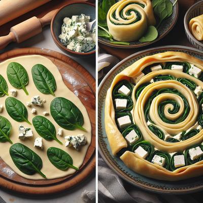 Image of Spinach Pinwheel Appetizers