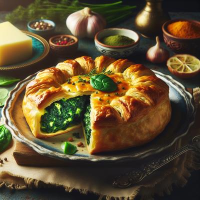 Image of Spinach Puff Yummy Not Healthy